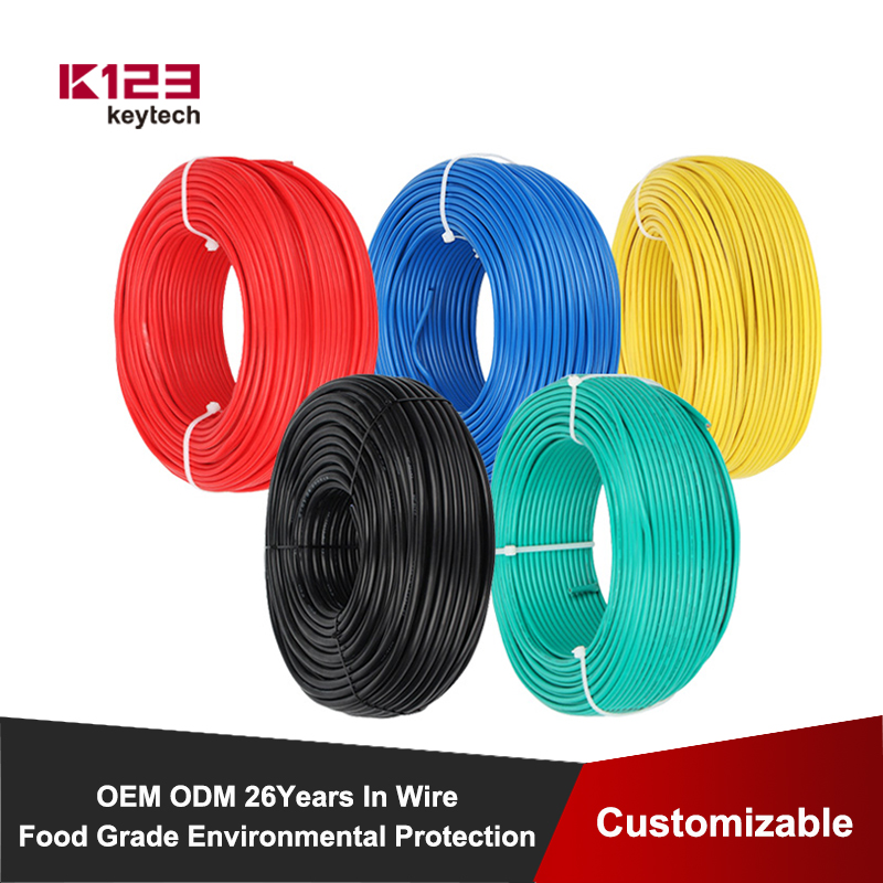 BV 20/19/18/16/14/12/10/8 AWG Single Core Wire Solid Core Copper Wire PVC  Colorful Cable Flame Retardant Fixed Electrical Wiring - Keytech  Intelligent Technologies Co. Ltd.