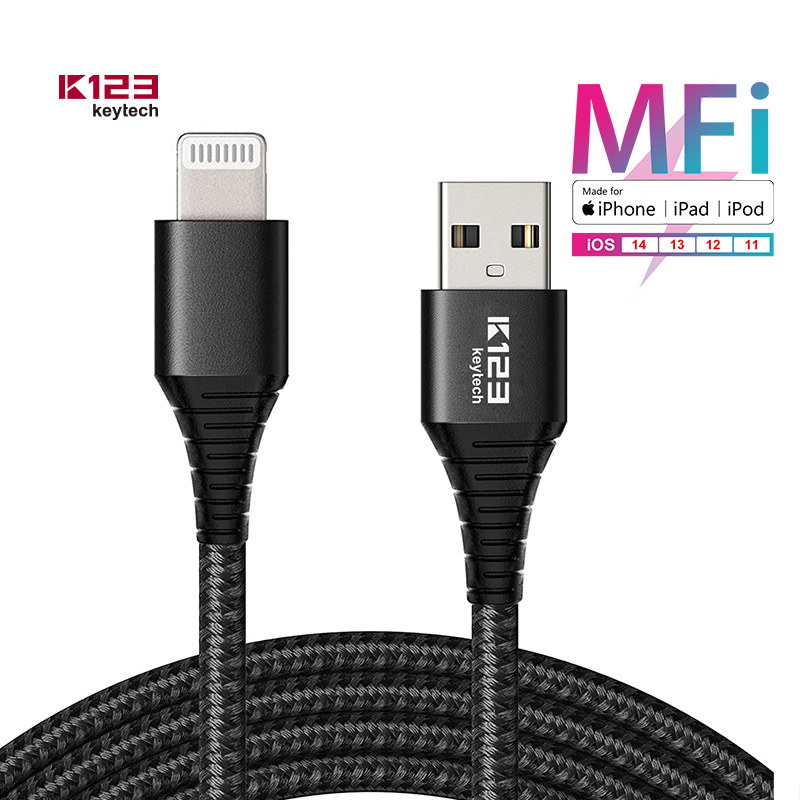 China C89 Cable de datos MFI Certificado Cargador de iPhone de 3 pies  Fabricantes, proveedores y fábrica