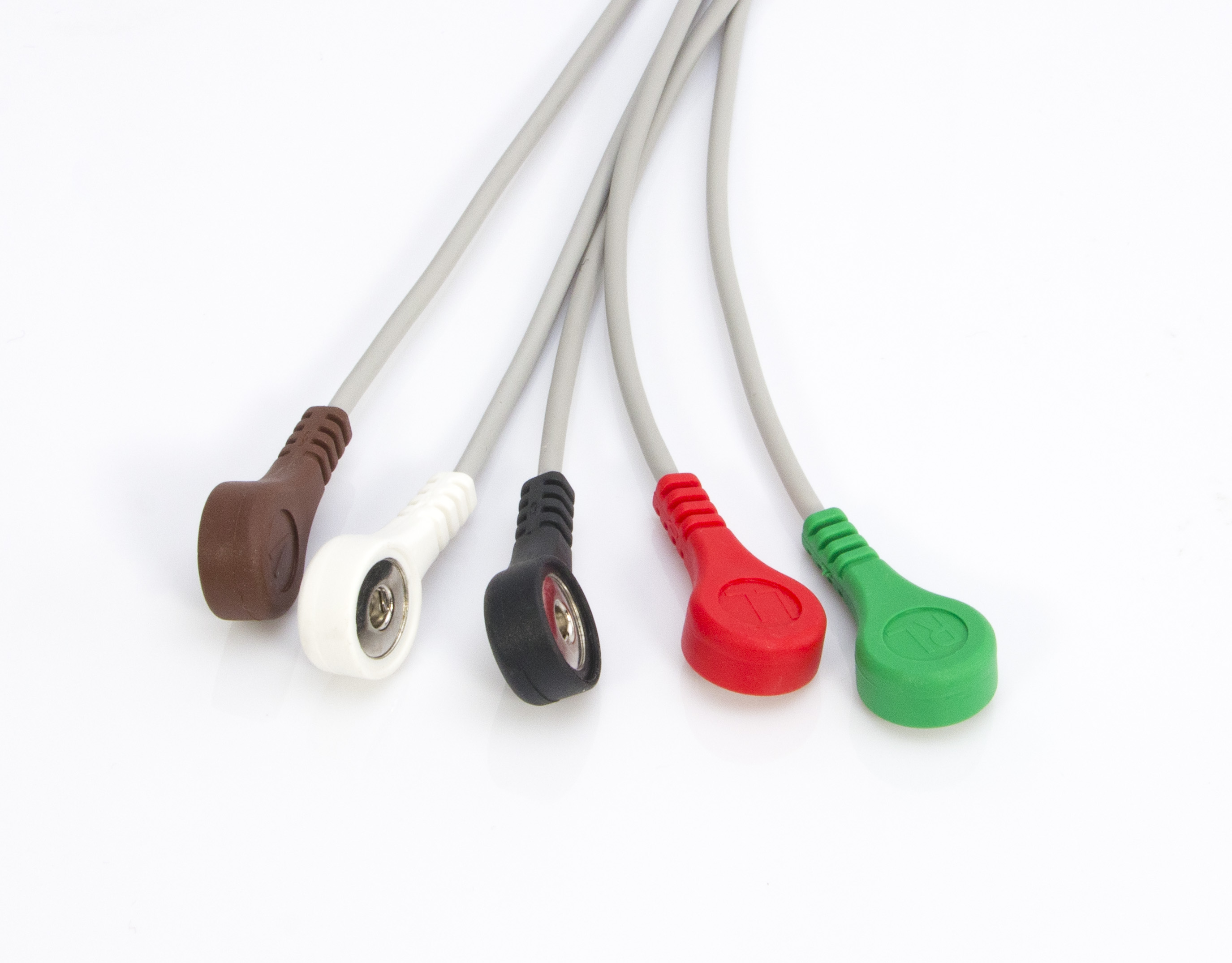 Compatible with  Goldway  6Pin Integrated 5Leads Snap Repetitive ECG Connection